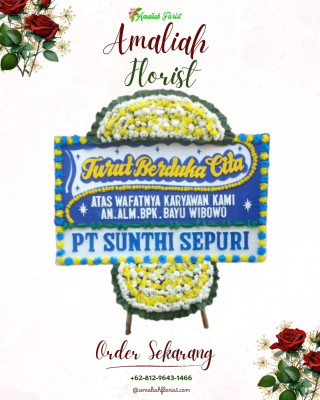 Papan Bunga Duka di Samarinda Kota