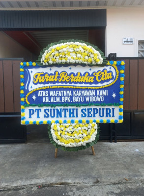 Papan Bunga Duka di Samarinda Kota