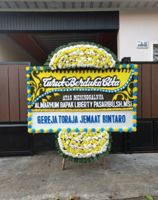 Papan Bunga Duka di Samarinda Kota