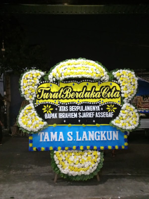 Papan Bunga Duka di Samarinda Kota